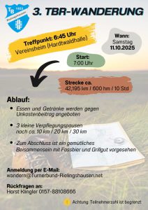 3. TBR Wanderung 3. TBR Wanderung